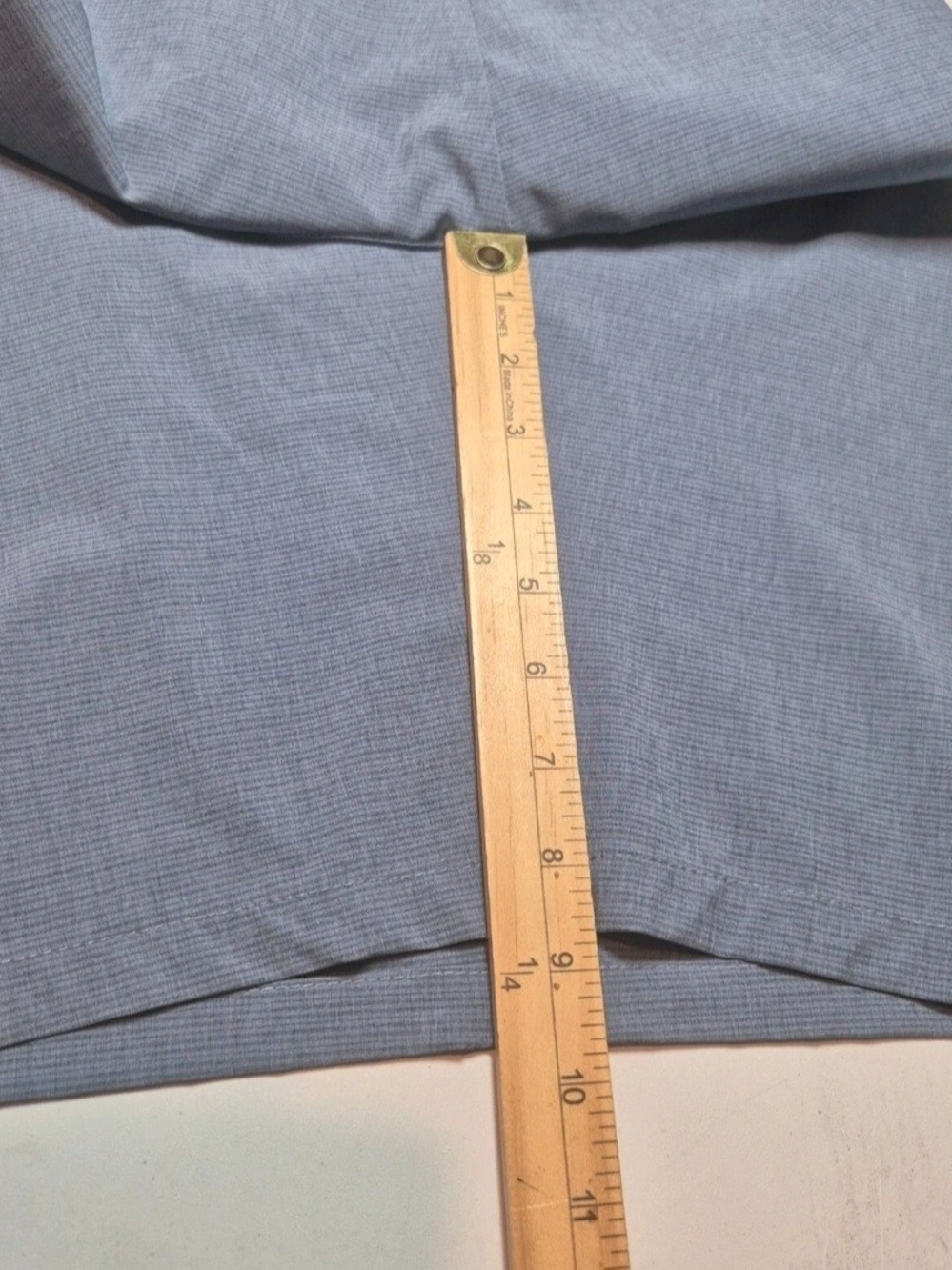 Roundtree Yorke Men's Shorts Size 42 Comfort Moisture Wicking Stretch Blue 09 - Picture 5 of 10